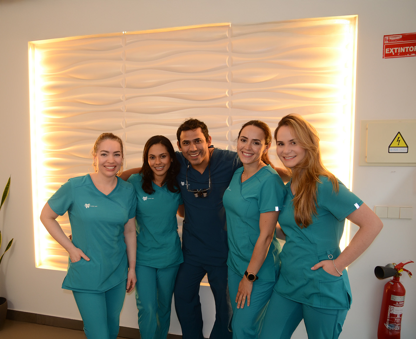 Equipo de dentistas profesionales de Clinic Art en Valencia y Alboraya